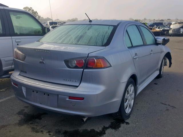 JA32U2FU3FU015112 - 2015 MITSUBISHI LANCER ES GRAY photo 4