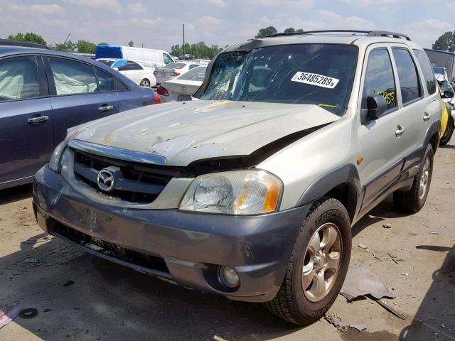 4F2CZ94123KM28865 - 2003 MAZDA TRIBUTE LX GREEN photo 2