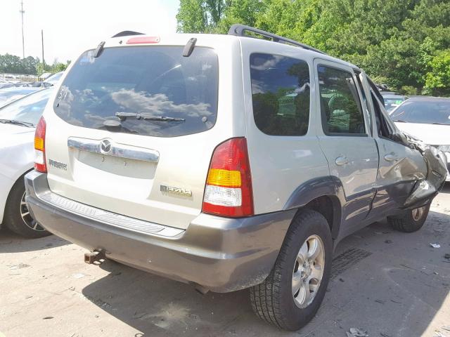 4F2CZ94123KM28865 - 2003 MAZDA TRIBUTE LX GREEN photo 4