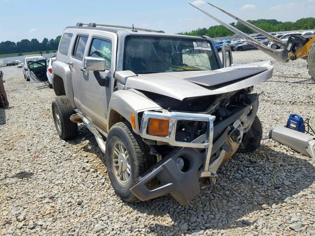 5GTEN13L288133366 - 2008 HUMMER H3 ALPHA SILVER photo 1