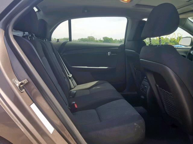 1G1ZC5EU8BF331196 - 2011 CHEVROLET MALIBU 1LT BROWN photo 6