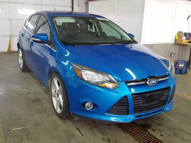 1FAHP3N26CL258347 - 2012 FORD FOCUS TITA BLUE photo 1