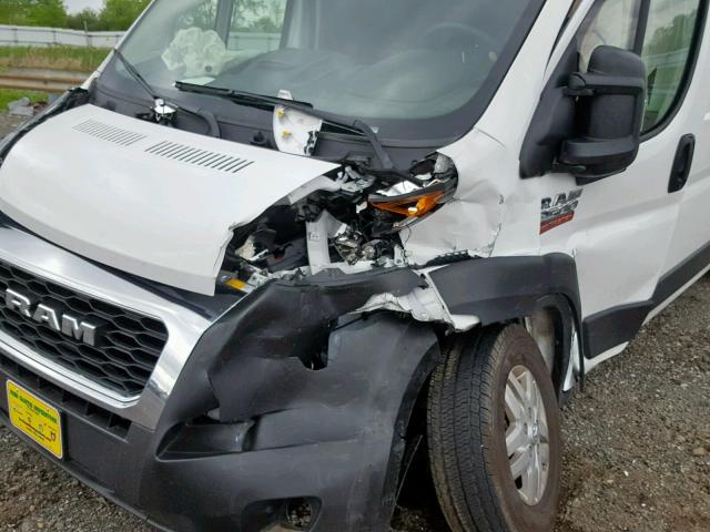 3C6TRVDG9KE500991 - 2019 RAM PROMASTER 白色 照片 9