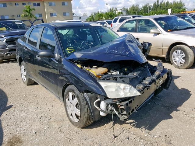 1FAFP34N46W257283 - 2006 FORD FOCUS ZX4 BLACK photo 1