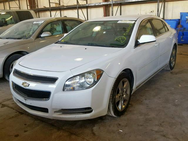 1G1ZC5EB7AF141922 - 2010 CHEVROLET MALIBU 1LT თეთრი ფოტო 2