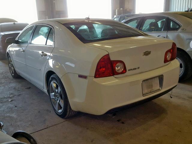 1G1ZC5EB7AF141922 - 2010 CHEVROLET MALIBU 1LT თეთრი ფოტო 3