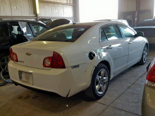 1G1ZC5EB7AF141922 - 2010 CHEVROLET MALIBU 1LT თეთრი ფოტო 4