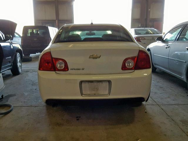 1G1ZC5EB7AF141922 - 2010 CHEVROLET MALIBU 1LT თეთრი ფოტო 9