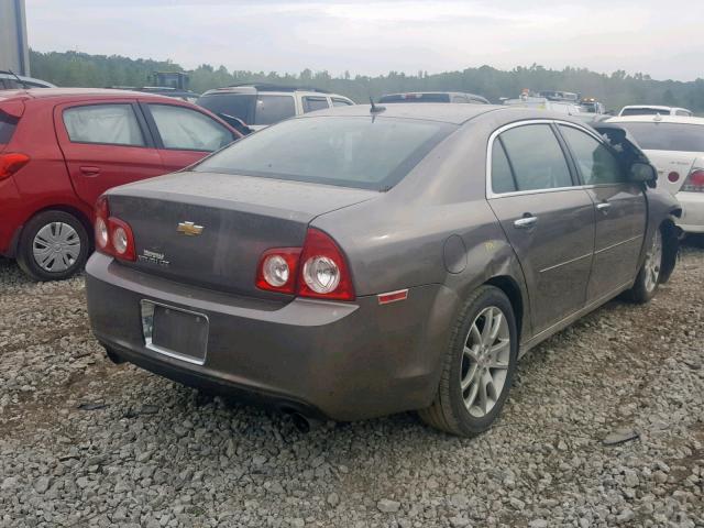1G1ZE5E70AF230723 - 2010 CHEVROLET MALIBU LTZ 棕色 照片 4