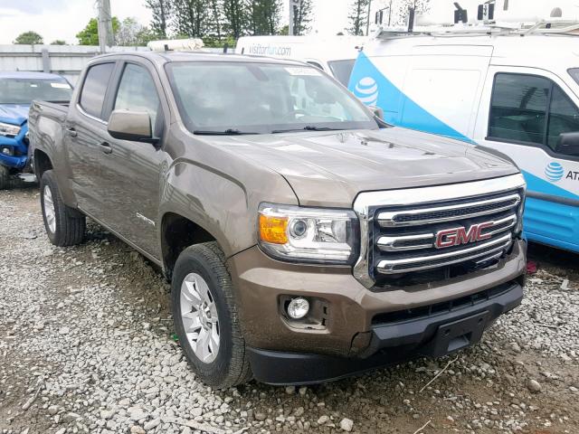 1GTG5CEA4G1156839 - 2016 GMC CANYON SLE BROWN photo 1