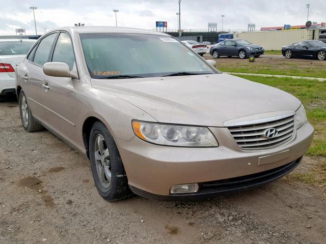 KMHFC46F37A188226 - 2007 HYUNDAI AZERA SE GOLD photo 1