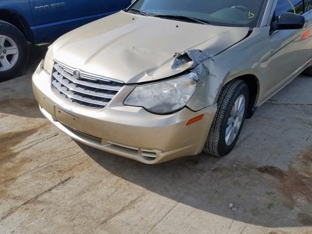 1C3CC4FB0AN131197 - 2010 CHRYSLER SEBRING TO GOLD photo 9