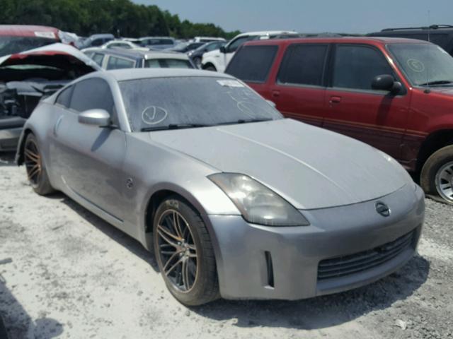 JN1AZ34D63T106581 - 2003 NISSAN 350Z COUPE SILVER photo 1