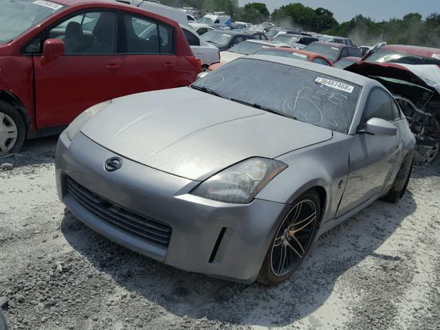 JN1AZ34D63T106581 - 2003 NISSAN 350Z COUPE SILVER photo 2