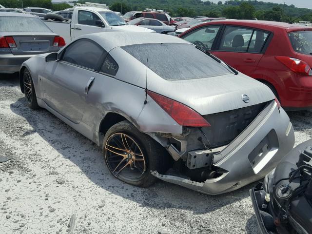 JN1AZ34D63T106581 - 2003 NISSAN 350Z COUPE SILVER photo 3