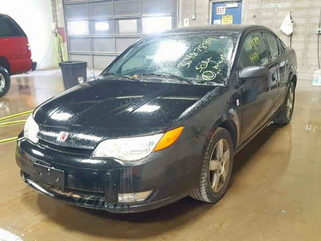 1G8AW15F16Z106980 - 2006 SATURN ION LEVEL BLACK photo 2