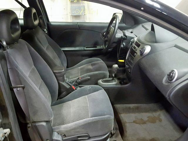 1G8AW15F16Z106980 - 2006 SATURN ION LEVEL BLACK photo 5