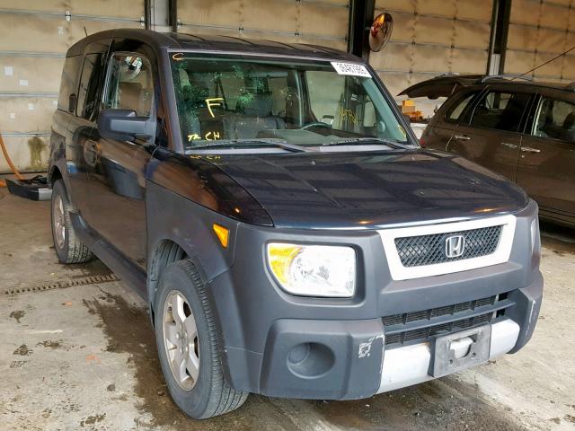 5J6YH28675L033335 - 2005 HONDA ELEMENT EX BLACK photo 1