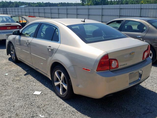 1G1ZC5E1XBF255678 - 2011 CHEVROLET MALIBU 1LT 金色 照片 3