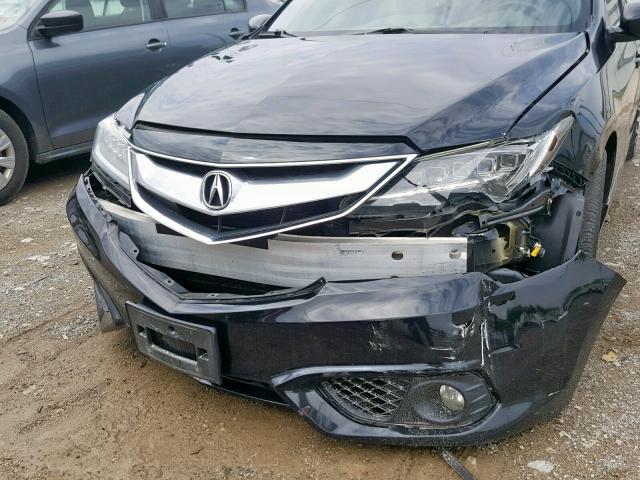 19UDE2F89GA001567 - 2016 ACURA ILX PREMIU BLACK photo 9