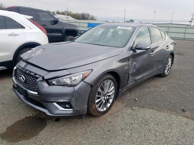 JN1EV7AR0KM552139 - 2019 INFINITI Q50 LUXE  photo 2