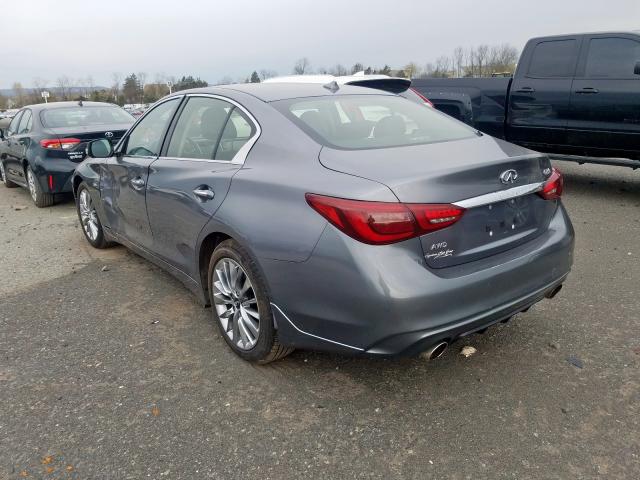 JN1EV7AR0KM552139 - 2019 INFINITI Q50 LUXE  photo 3