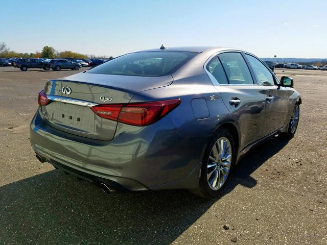 JN1EV7AR0KM552139 - 2019 INFINITI Q50 LUXE  photo 4