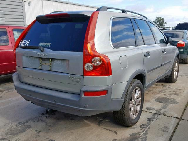 YV1CZ91H941113001 - 2004 VOLVO XC90 T6 GRAY photo 4