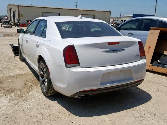 2C3CCABG7JH214537 - 2018 CHRYSLER 300 S WHITE photo 3