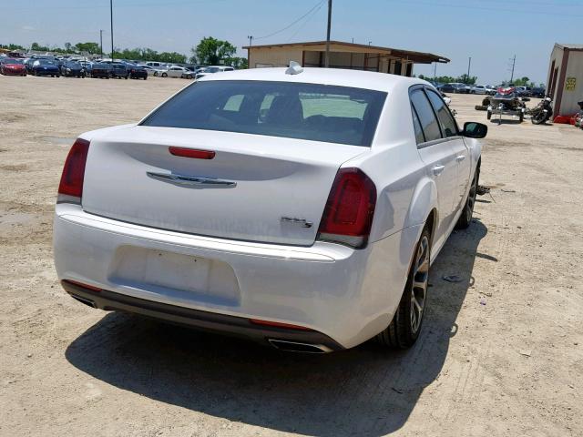 2C3CCABG7JH214537 - 2018 CHRYSLER 300 S WHITE photo 4