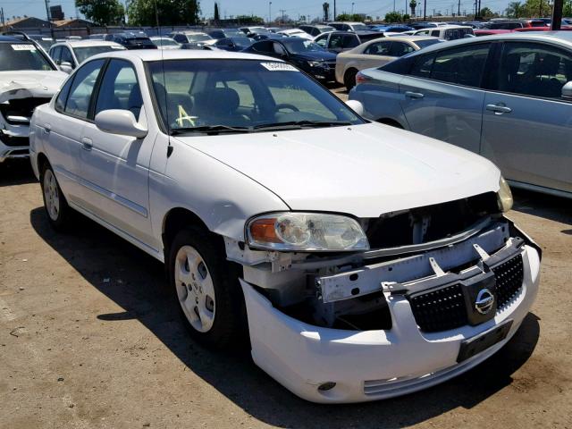 3N1CB51D64L854458 - 2004 NISSAN SENTRA 1.8 WHITE photo 1