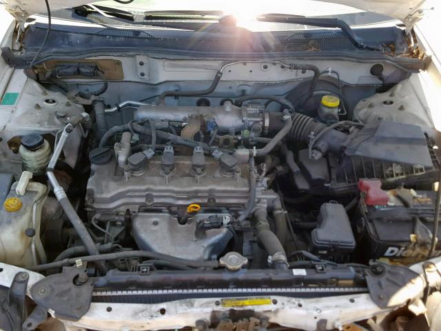 3N1CB51D64L854458 - 2004 NISSAN SENTRA 1.8 WHITE photo 7