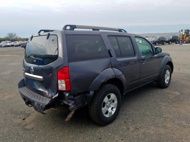 5N1AR1NB8AC621153 - 2010 NISSAN PATHFINDER S  photo 4