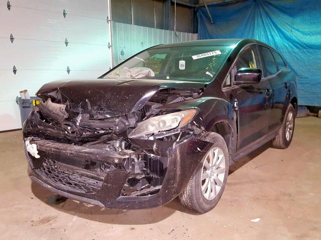 JM3ER2WM9A0325580 - 2010 MAZDA CX-7 BLACK photo 2