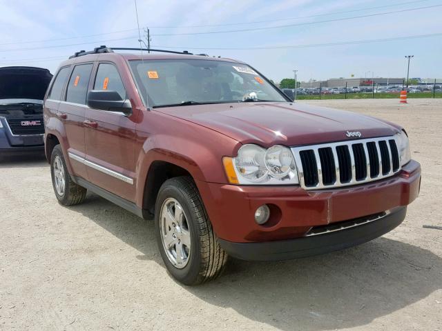 1J4HR58N66C336646 - 2006 JEEP GRAND CHER RED photo 1