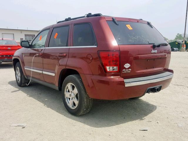 1J4HR58N66C336646 - 2006 JEEP GRAND CHER RED photo 3