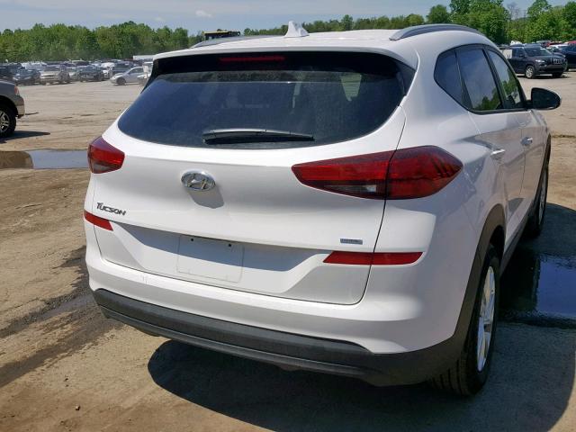 KM8J3CA44KU913012 - 2019 HYUNDAI TUCSON LIM WHITE photo 4