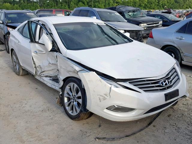 KMHFG4JG6DA231604 - 2013 HYUNDAI AZERA WHITE photo 1