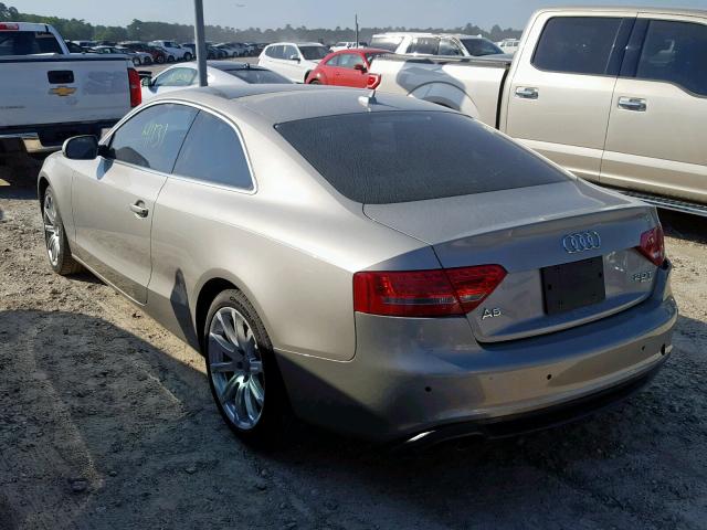 WAUVFAFR2BA084798 - 2011 AUDI A5 PRESTIG BEIGE photo 3