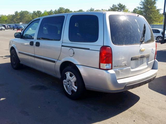 1GNDV23L86D185234 - 2006 CHEVROLET UPLANDER L 银色 照片 3