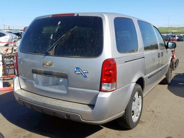1GNDV23L86D185234 - 2006 CHEVROLET UPLANDER L 银色 照片 4