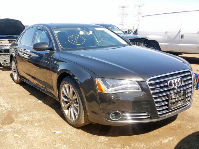 WAURMAFD5EN001485 - 2014 AUDI A8 L TDI 黑色 照片 1