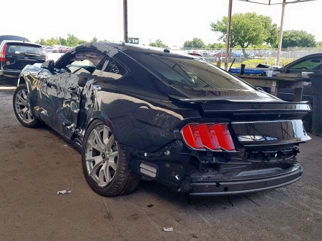 1FA6P8CF9F5299610 - 2015 FORD MUSTANG GT BLACK photo 3