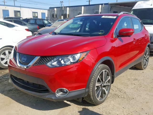 JN1BJ1CR6HW106664 - 2017 NISSAN ROGUE SPOR RED photo 2