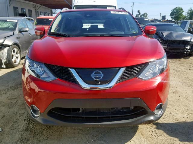 JN1BJ1CR6HW106664 - 2017 NISSAN ROGUE SPOR RED photo 9