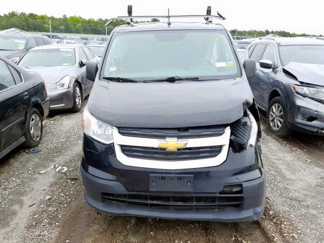 3N63M0YN0FK695340 - 2015 CHEVROLET CITY EXPRE BLACK photo 9