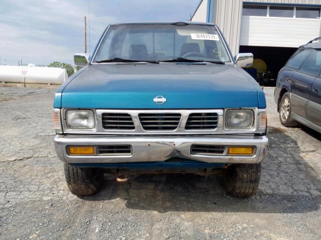 1N6HD16Y0SC433956 - 1995 NISSAN TRUCK KING GREEN photo 9