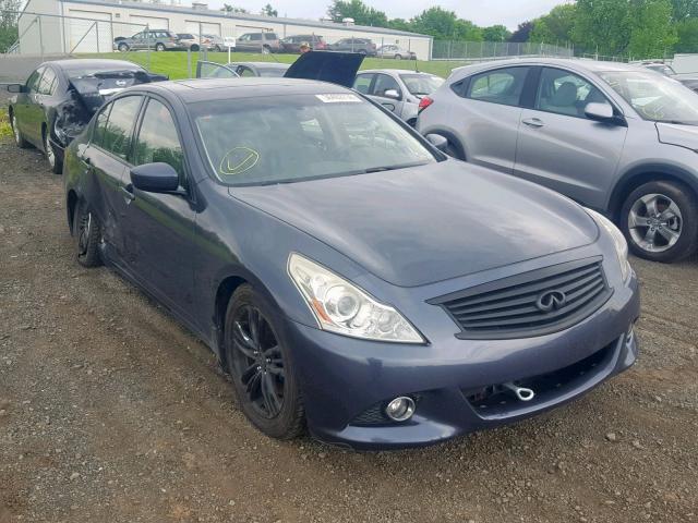 JN1DV6AR7BM450388 - 2011 INFINITI G25 BLUE photo 1