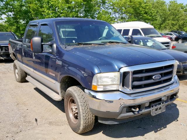 1FTNW21P23ED51723 - 2003 FORD F250 SUPER BLUE photo 1