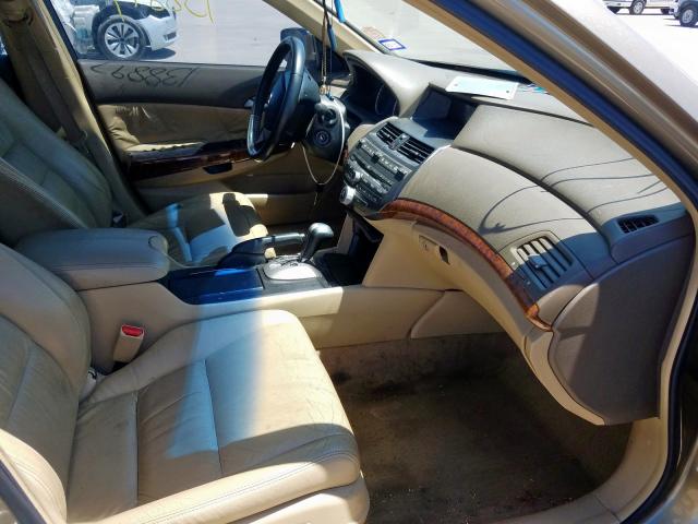 1HGCP36809A002928 - 2009 HONDA ACCORD EXL  photo 5